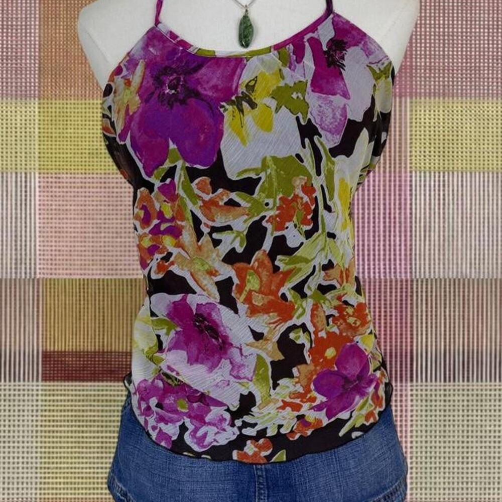 Vintage 2000’s Floral Halter Top